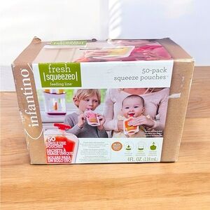 Infantino squeeze pouches